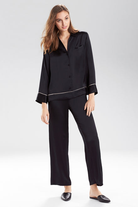 Josie Natori Key Essentials Notch Collar PJ