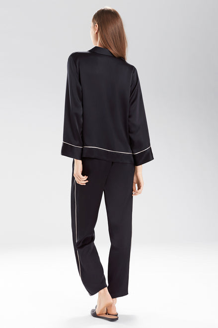 Josie Natori Key Essentials Notch Collar PJ