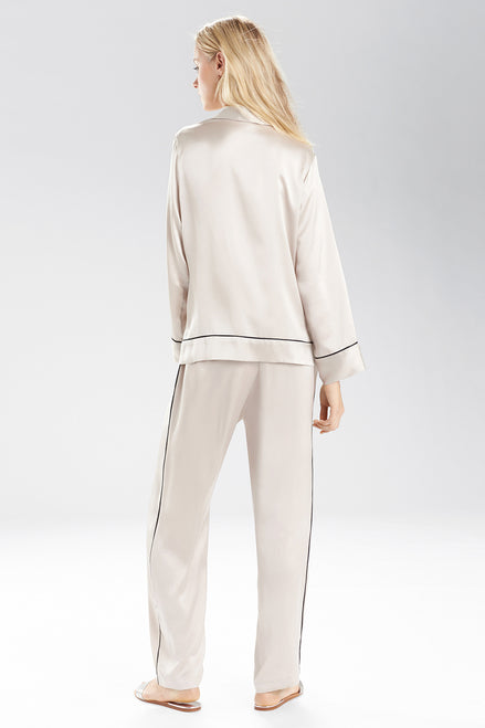 Josie Natori Key Essentials Notch Collar PJ