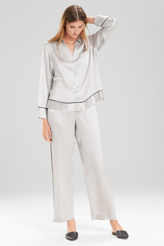 Josie Natori Key Essentials Notch Collar PJ