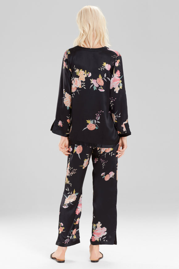 Josie Natori Midnight Garden PJ Set