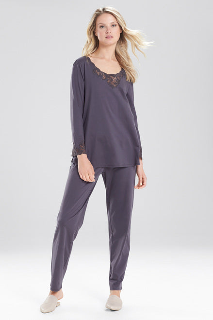 Natori Bliss PJ Set With Lace